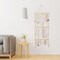 Boho Macramé Hanging Jewelry Organizer – Wall or Over-Door Necklace Rack with 30 Hooks, Tassel Design for Necklaces, Earrings, Bracelets, Headbands, and Bows